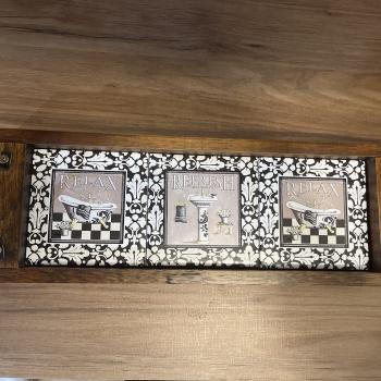 BANDEJA AZULEJO RELAX REFRESH 36X10X6,5