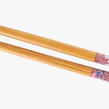 JOGO HASHI BAMBU DECORADO
