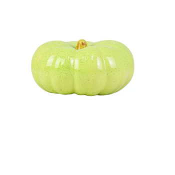 XN-09 D ENFEITE ABOBORA VERDE EM CERAMICA/ 9x16x16