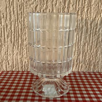 VASO VIDRO TRANSPARENTE