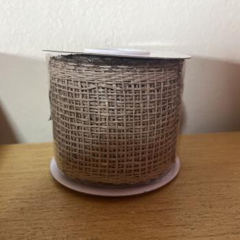 FITA DECORATIVA 6CM C/5M SISAL NATURAL