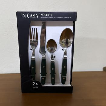 FAQUEIRO DE INOX CABO VERDE - 24 PCS