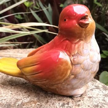 PASSARINHO PORCELANA 14x11