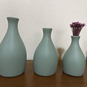TRIO DE VASO GOTA VERDE FENDI M:  G19/M16/P14