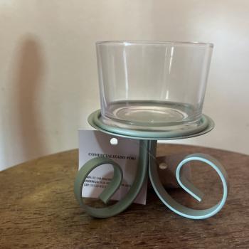 MINI SUPORTE DE MESA PATI  VERDE PISTACHE