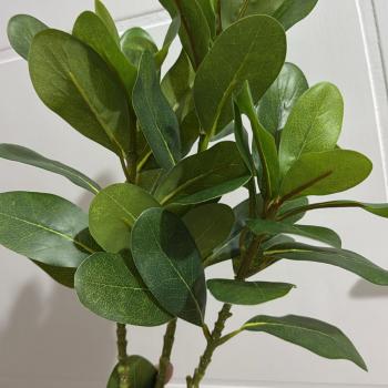 HASTE FOLHAGEM 78CM X3 C48 FOLHAS