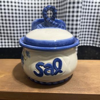 SALEIRO LAÇO ASTER AZUL 16x11