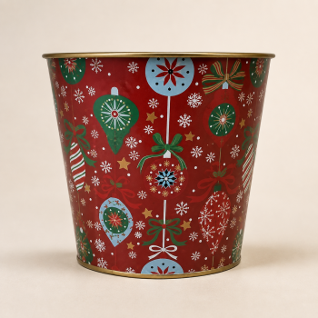 CACHEPOT METAL NATAL 11,5