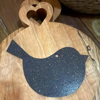 PINGENTE METAL PASSARO CA145