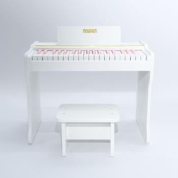 MINI PIANO INFANTIL BRANCO/ROSA - LM-950
