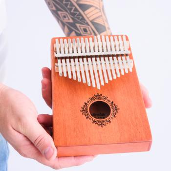 KALIMBA 17 HASTES TON ESCURA - UNIT - KA10-DK