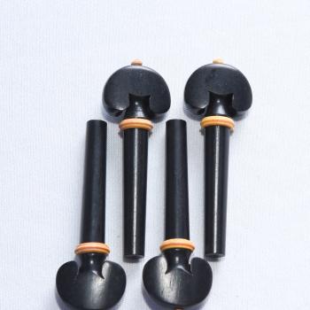 KIT CRAVELHA EBANO P/ VIOLINO - 4 PCS - KE02