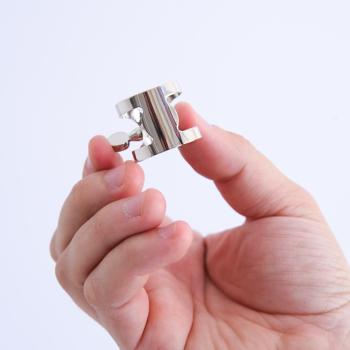 ABRACADEIRA METAL CLARINETE DOURADO - UNIT - BM01-GD