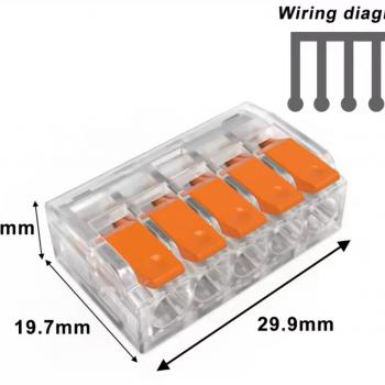CONECTOR ELETRICO 415 - CAIXA C/50 - C415