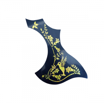 ADESIVO VIOLÃO FOLK - 6 UNID GOLD - EF01