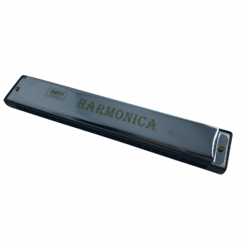 GAITA 24 VOZES (INICIANTE)  CROMADA - UNIT - HA24-SR