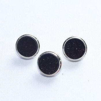 BOTÃO P/ TROMBONE / TROMPETE PRETO BRILHANTE MOD.1 - BU01-BK