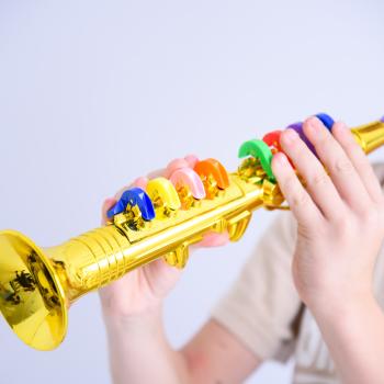 SAX RETO PLASTICO BRINQUEDO - UNIT -  CT00