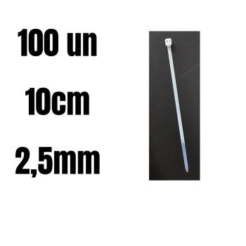 BRACADEIRA NYLON 100*2.5MM - PACK C/1000 UNID - E1025