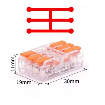 CONECTOR ELETRICO 413 - CAIXA C/100 - C413
