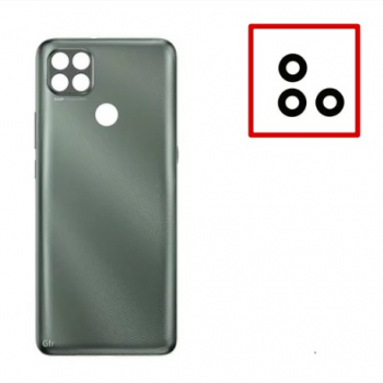 LENTE/VIDRO CAMERA MOTO G9 POWER - KIT C-3-5