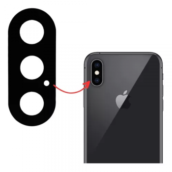LENTE/VIDRO CAMERA IPHONE X/XS/XS MAX C-5-11
