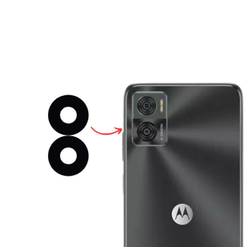 LENTE/VIDRO CAMERA MOTO E22/G32 C-5-5