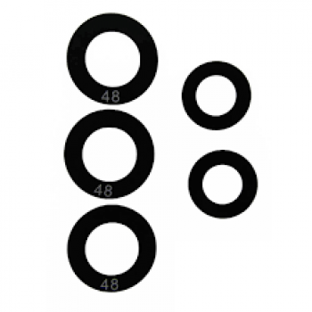LENTE/VIDRO CAMERA SAMSUNG A33/A53/A73 KIT B-5-4