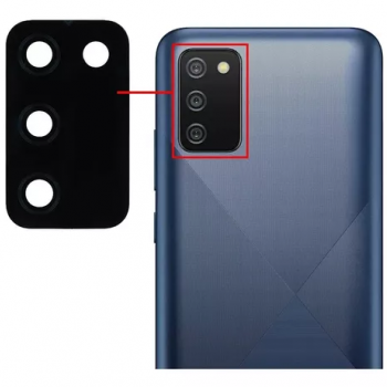 LENTE/VIDRO CAMERA SAMSUNG A02S B-3-11
