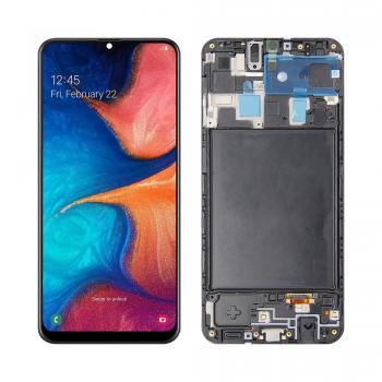 TELA/COMBO SAMSUNG A20 NACIONAL PREMIUM C/A 2D6