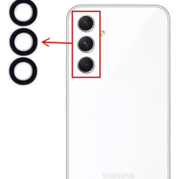 LENTE/VIDRO CAMERA SAMSUNG A54 KIT B-5-10