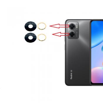 LENTE/VIDRO CAMERA REDMI 10 5G D-2-1