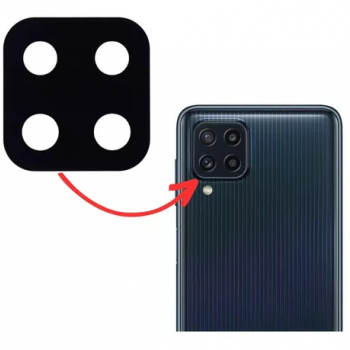 LENTE/VIDRO CAMERA SAMSUNG M32 C-1-10