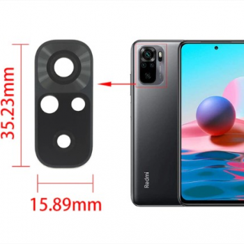 LENTE/VIDRO CAMERA REDMI NOTE 10 4G D-2-6