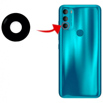 LENTE/VIDRO CAMERA MOTO G71 - KIT C-4-1
