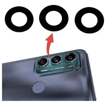 LENTE/VIDRO CAMERA MOTO G60 - KIT C-3-15