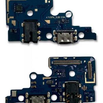 SUBPLACA/CONECTOR DE CARGA SAMSUNG A70 K-2-9
