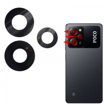 LENTE/VIDRO CAMERA POCO X5 PRO D-3-3