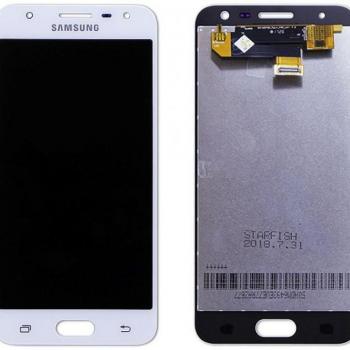 TELA/COMBO SAMSUNG J5 PRIME S/A BRANCO 3D1