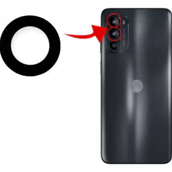 LENTE/VIDRO CAMERA MOTO G82 - KIT C-4-2