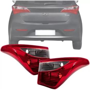 LANTERNA TRASEIRA HB20 2012/2016 CANTO LE RUBI