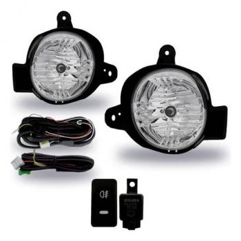 KIT FAROL MILHA HILUX 2012-2015 BOTAO MODELO ORIGINAL