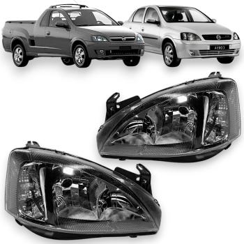 FAROL CORSA/MONTANA 08/12 FOCO DUPLO L. LISA MASC. NEGRA LD