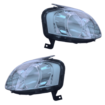 FAROL FOX 03/10 CROSSFOX SPACEFOX FOCO DUPLO CROMADA LE