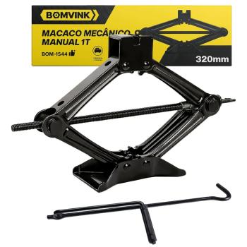 MACACO HIDRAULICO, MANUAL - MAXIMO 1T BOM-1544