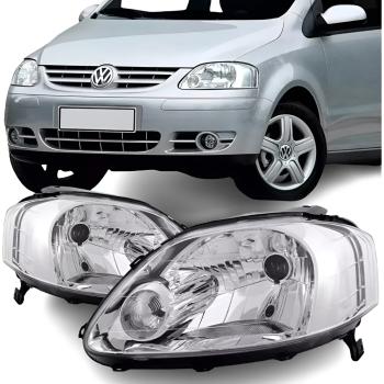 FAROL FOX 03/10 CROSSFOX SPACEFOX FOCO SIMPLES CROMADA LD