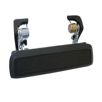 MACANETA EXTERNA DA PORTA PRETA- PAMPA DIREITA COMPOSICAO: METAL