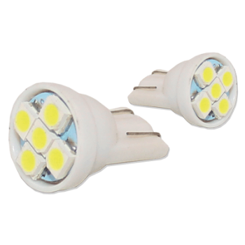 T10 5 LED CABECA RETA ( PAR )