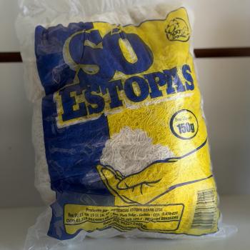 ESTOPA BRANCA EXTRA  PCT 150 GRS