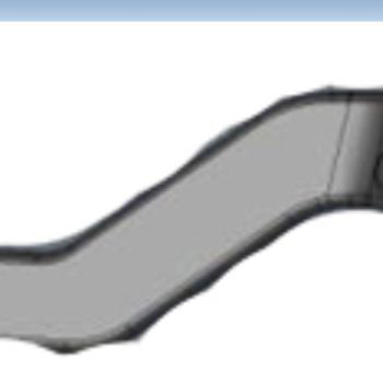 FD. ECOSPORT 03/12 SUPORTE PARA-CHOQUE DIANT. LONGO (LE)